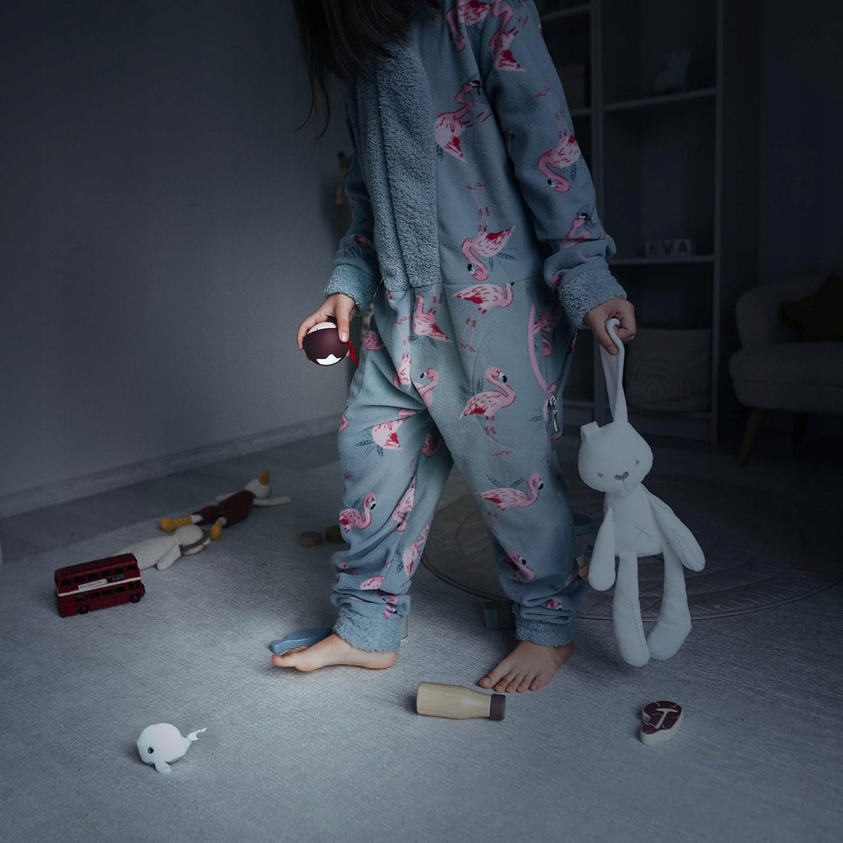 PABOBO Little Moon przenośna lampka nocna LED 6,5 cm – zdjęcie produktu 7
