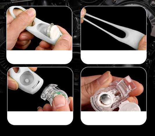 HOVCEH lampada LED impermeabile in silicone per passeggino 1 pezzo