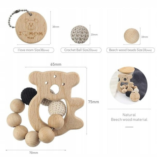 DREWNIANY GRYZAK koala – zdjęcie produktu 2