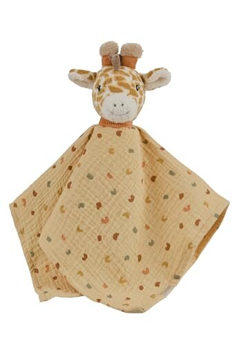 Sterntaler Kaya L peluche giraffa in mussola ocra 0m+