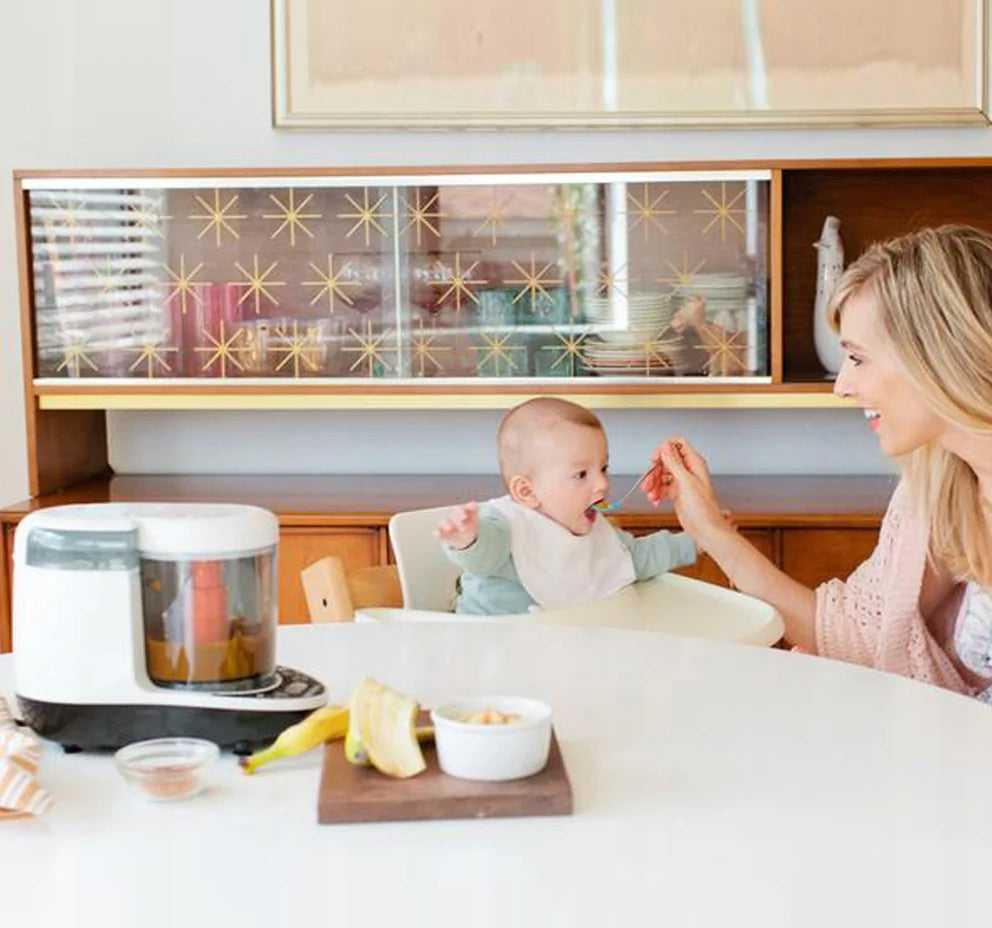 BABY BREZZA Deluxe 3-in-1 stoomkoker en mixer 900 ml