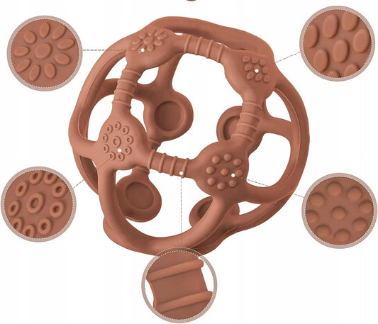 MCGMITT Palla da dentizione in silicone 10 cm