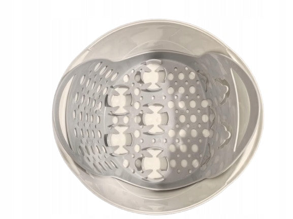 BADABULLE sterilizzatore a microonde + cestello per 5 biberon e accessori