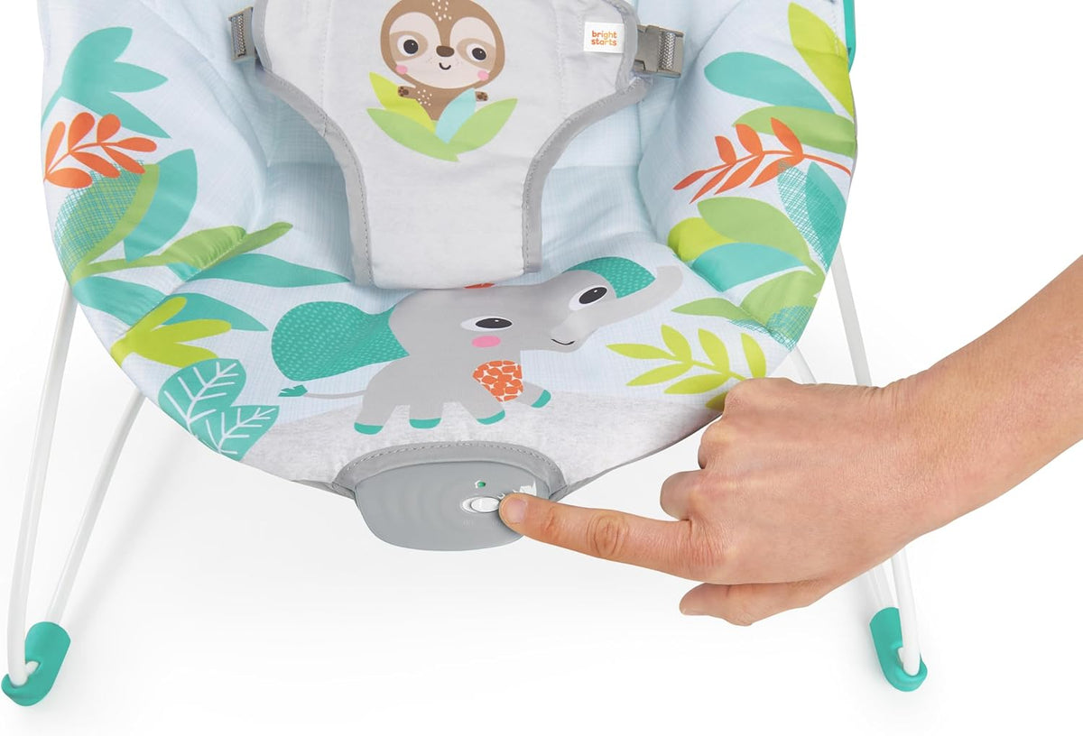 BRIGHT STARTS Rainforest Babyschaukel mit Vibrationen und Melodie – Produktfoto 6