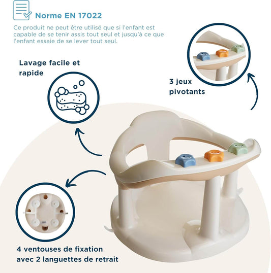 THERMOBABY krzesełko do kąpieli 6m+ – nowy – zdjęcie 2