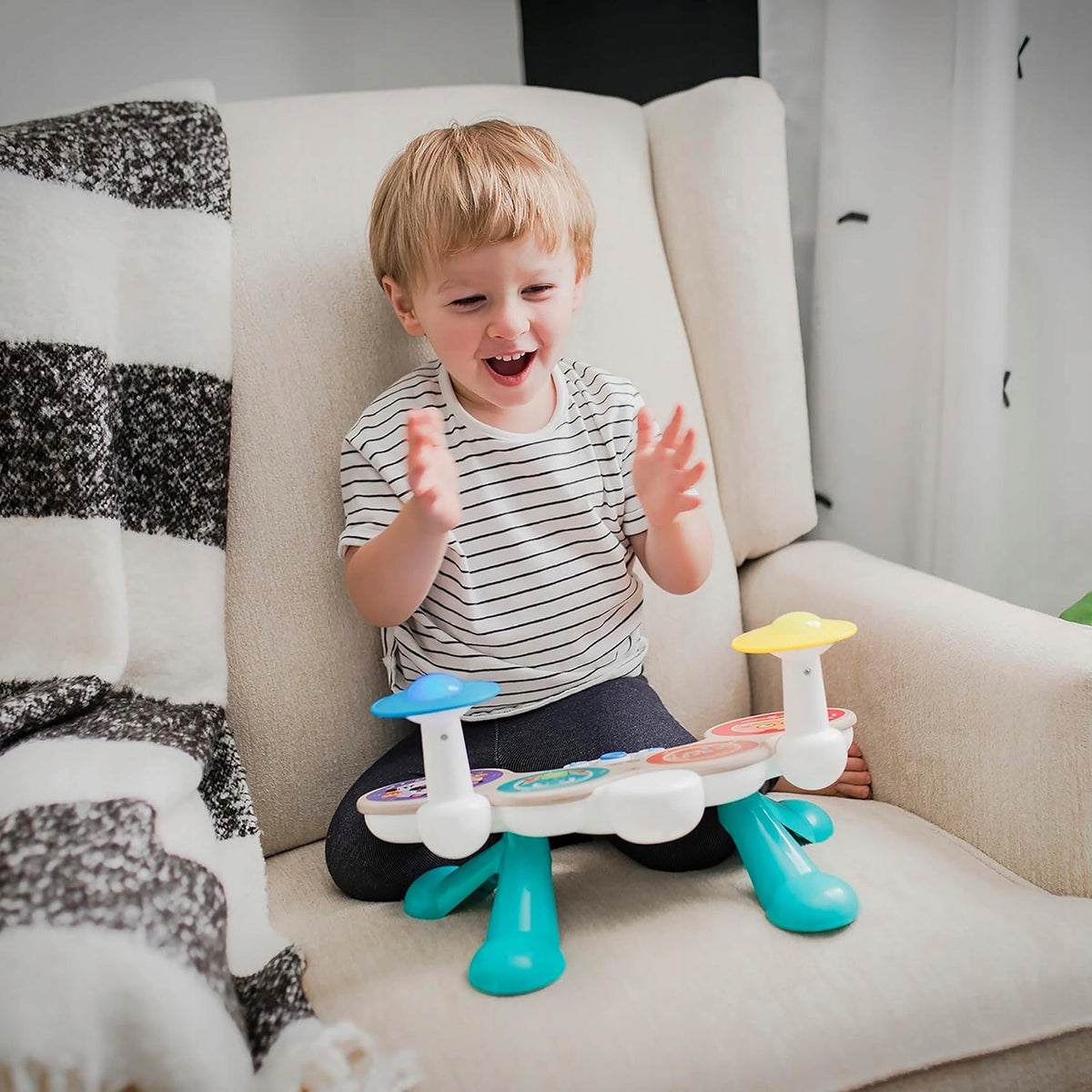 HAPE Baby Einstein hölzernes Touch-Schlagzeug