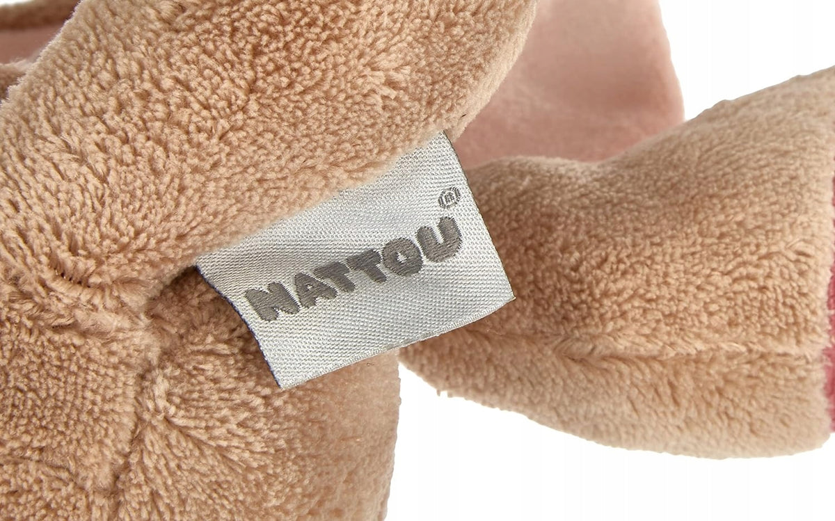 NATTOU peluche doudou Lapin Nina 22 cm