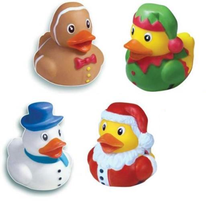 PLAYWRITE rațe de cauciuc pentru baie 5 cm set 4 bucăți