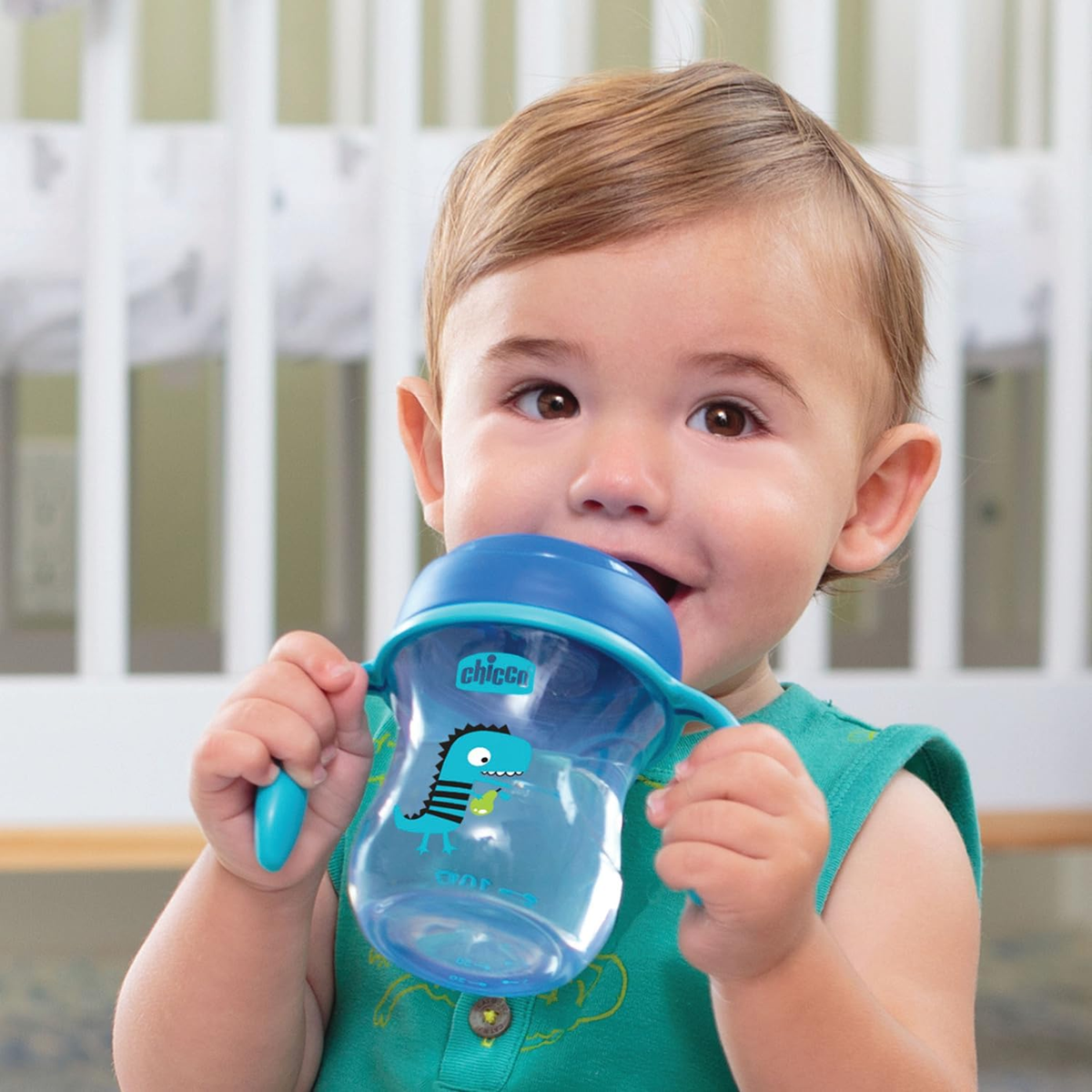 CHICCO Transition Cup Drinkbeker met tuit en handgrepen 200 ml 4 maanden+