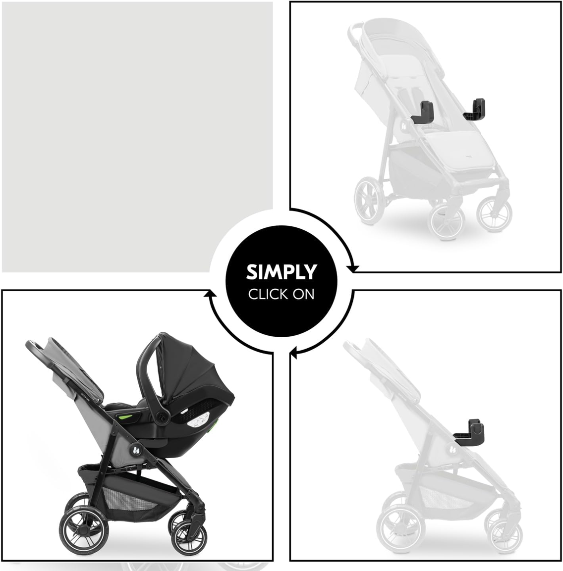 HAUCK adapter for pushchair and car seat