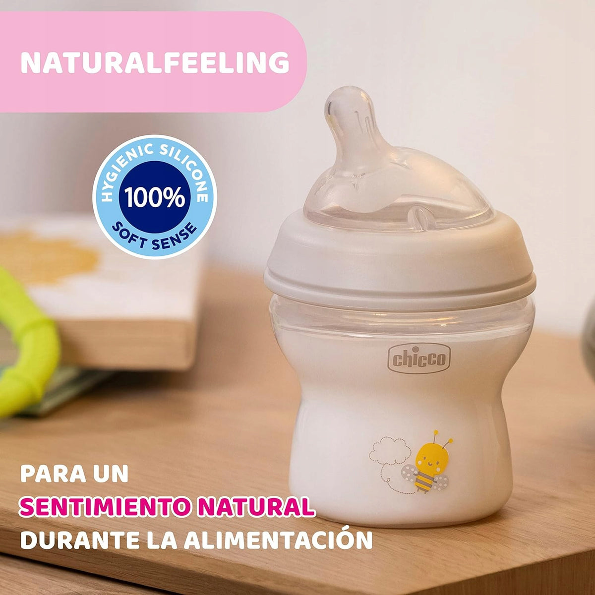 CHICCO NaturalFeeling butelka 150 ml 0 +