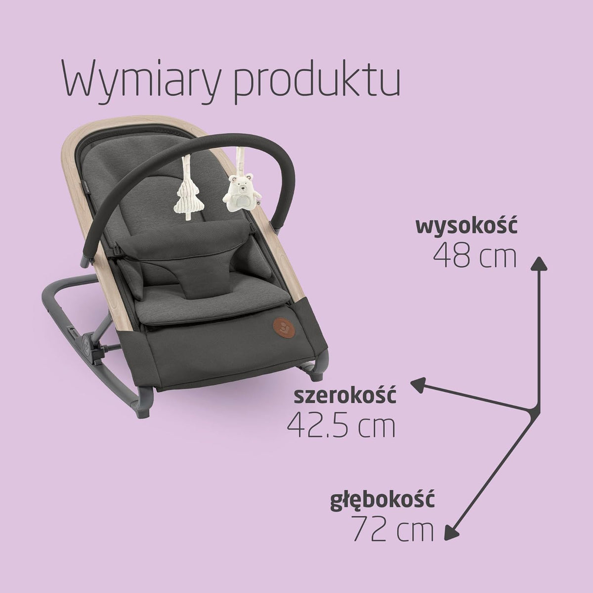 MAXI-COSI KORI 2en1 hamaca mecedora hasta 15 kg