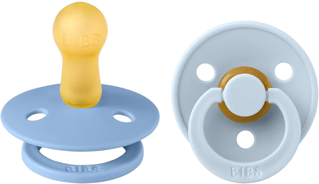 BIBS COLOUR succhietti calmanti 2 pezzi caucciù 6 mesi+