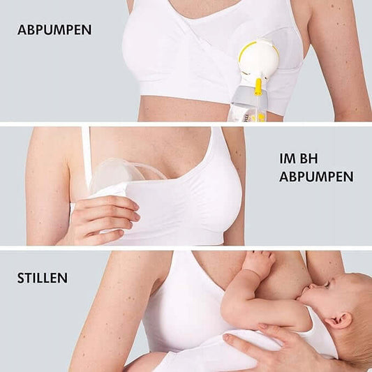 Medela 3w1 biustonosz do karmienia i odciągania XL – nowy – zdjęcie 2