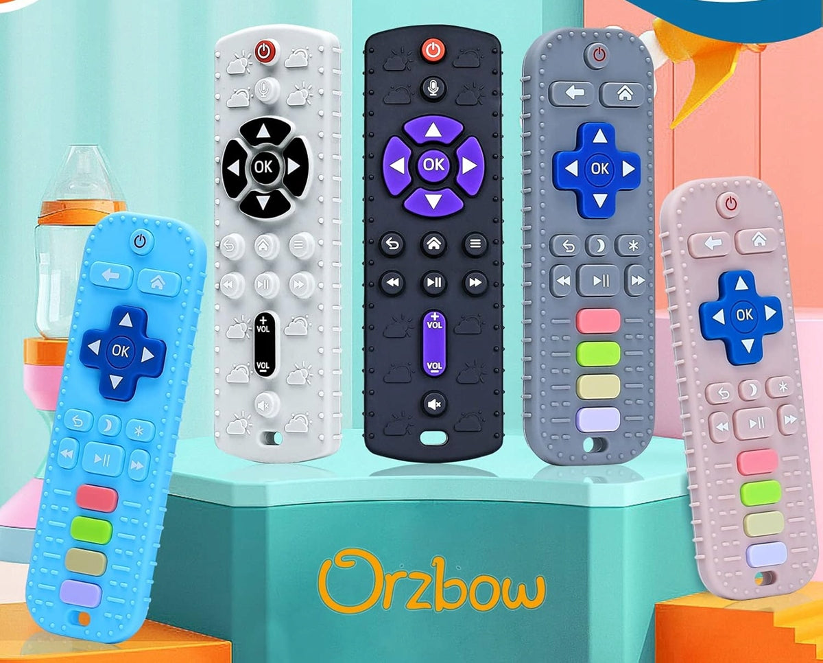 ORZBOW silikonowy gryzak 5,2 x 16,5 cm PILOT + zawieszka – zdjęcie produktu 3