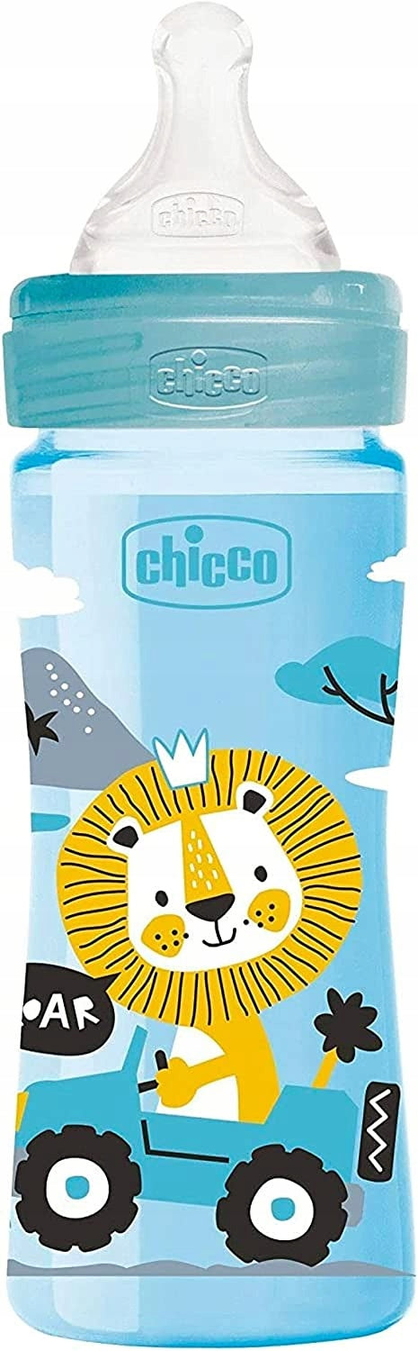 CHICCO Well-Being butelka 250ml 2m+ średni przepł – zdjęcie produktu 2