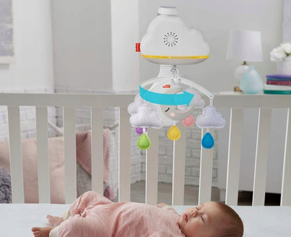 FISHER PRICE karusel med støjsensor, lampe "O