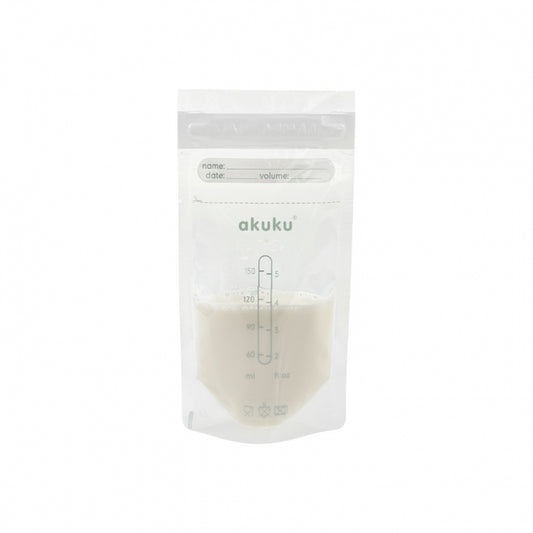 AKUKU sterilní sáčky na USKLADNĚNÍ JÍDLA 150ML x30