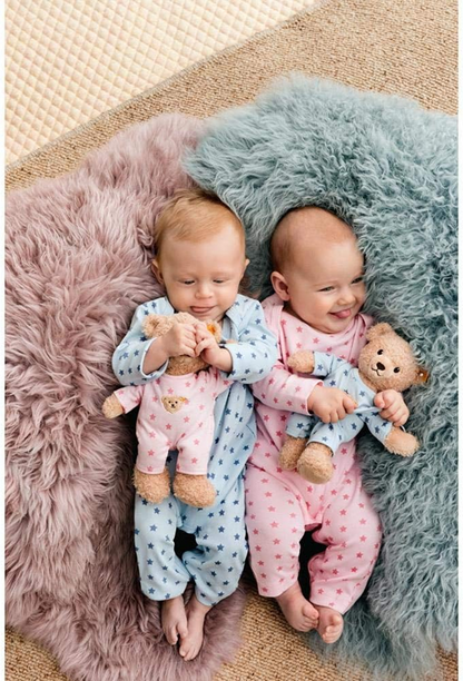 STEIFF Teddy & Me knuffelbeer in pyjama 25 cm