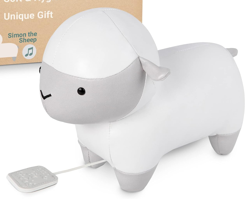 LITTLE BIG FRIENDS Sheep Simon cuddly toy with music box