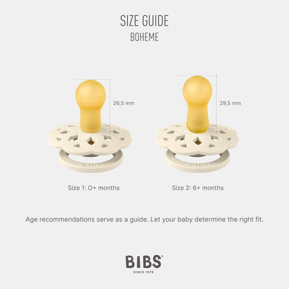 BIBS BOHEME smoczki uspokajające 4pack 0-6msc – zdjęcie produktu 3