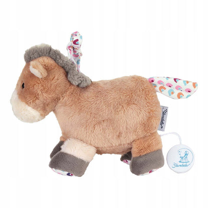 STERNTALER Poney Pauline cheval en peluche avec boîte à musique taille S