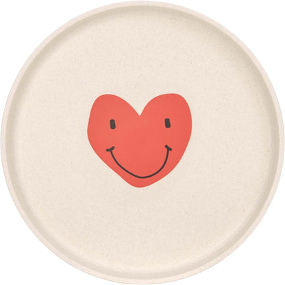 LASSIG Happy Heart Teller ohne Plastik und Zellulose 17,8 cm