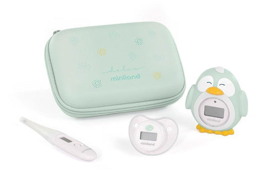 MINILAND Thermokit Mint set di 3 termometri elettronici + custodia