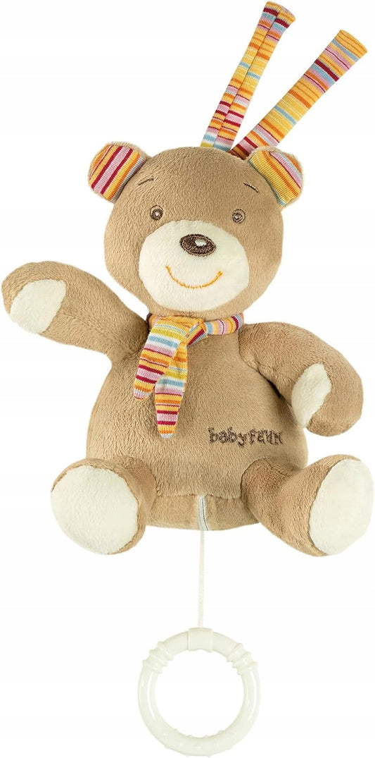 FEHN miś zawieszka PRZYTULANKA z POZYTYWKĄ 14 cm