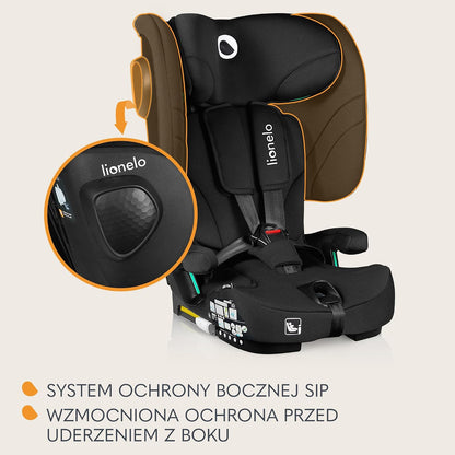 LIONELO NELLY i-Size fotelik samochodowy 76-150 cm z ISOFIX – zdjęcie produktu 7