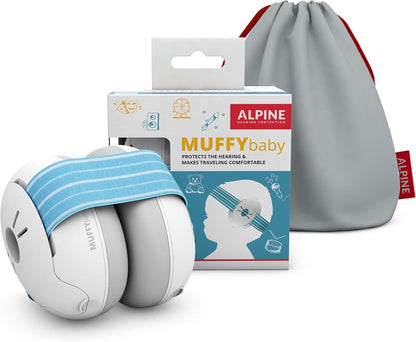 ALPINE Muffy Protezione Acustica per Bambini 0-36 Mesi 23db + Custodia