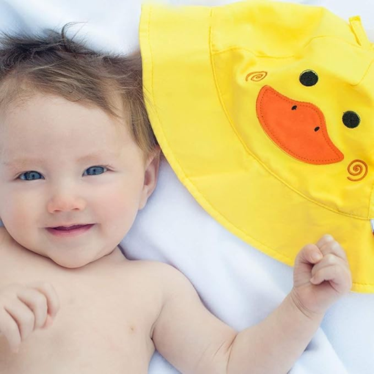 ZOOCCHINI scutec de înot + pălărie 6-12 luni