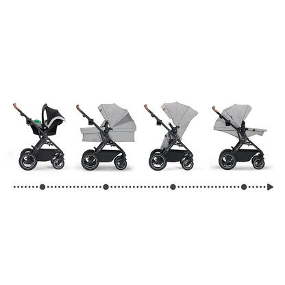 KINDERKRAFT B-TOUR passeggino multifunzione 3 in 1 fino a 22kg + seggiolino MINK PRO