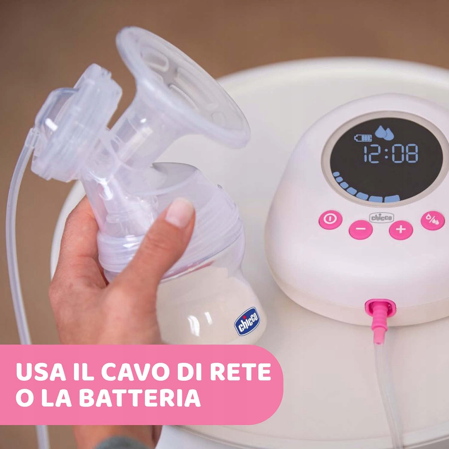 CHICCO NaturallyMe Elektrická odsávačka mlieka