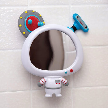 NUBY specchio con ventosa + 2 giocattoli da bagno