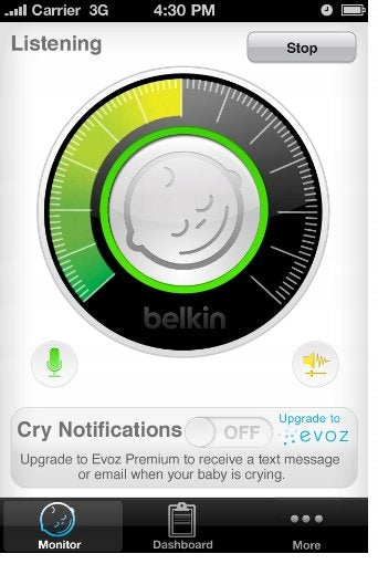 BELKIN WeMo Baby niania elektroniczna do iOS – zdjęcie produktu 5