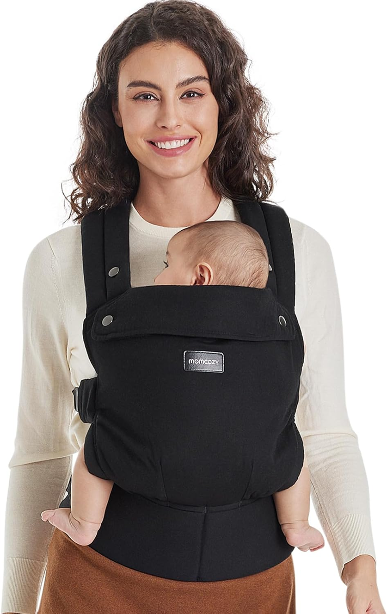 MOMCOZY marsupio per neonati e bambini 3-20kg regolabile