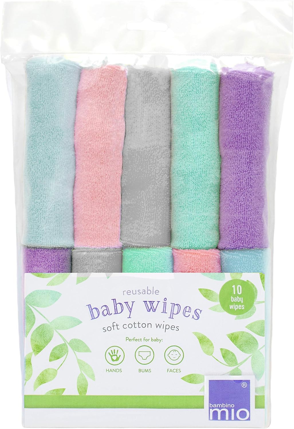 BAMBINO MIO salviette riutilizzabili x10