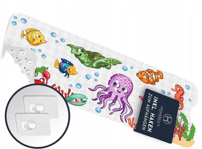 HOMERELLA vinyl anti-pilling mat voor baden 40 x 100 cm