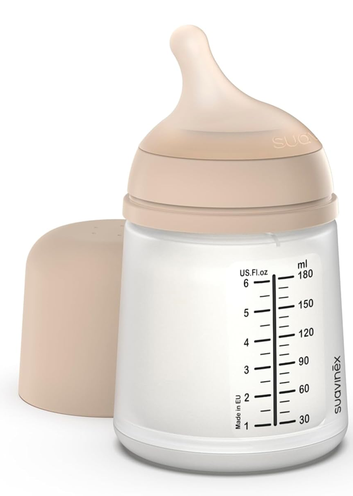 SUAVINEX Μπιμπερό ZERO ZERO 180 ml Ρυθμιζόμενη Ροή (A)