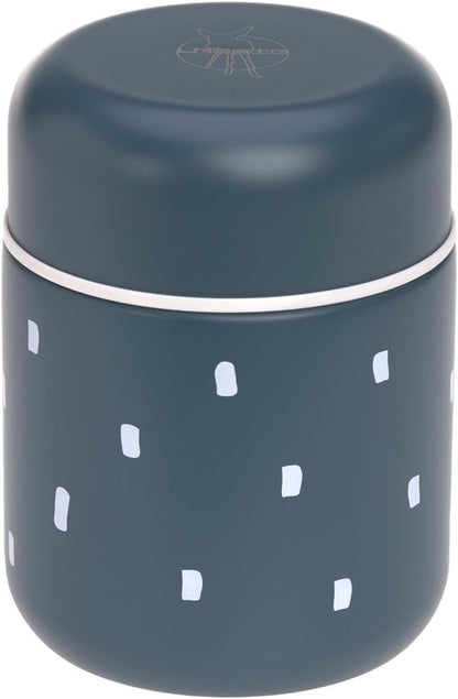 LASSIG Tarro Térmico para Comida de Acero Inoxidable 350 ml Happy Prints
