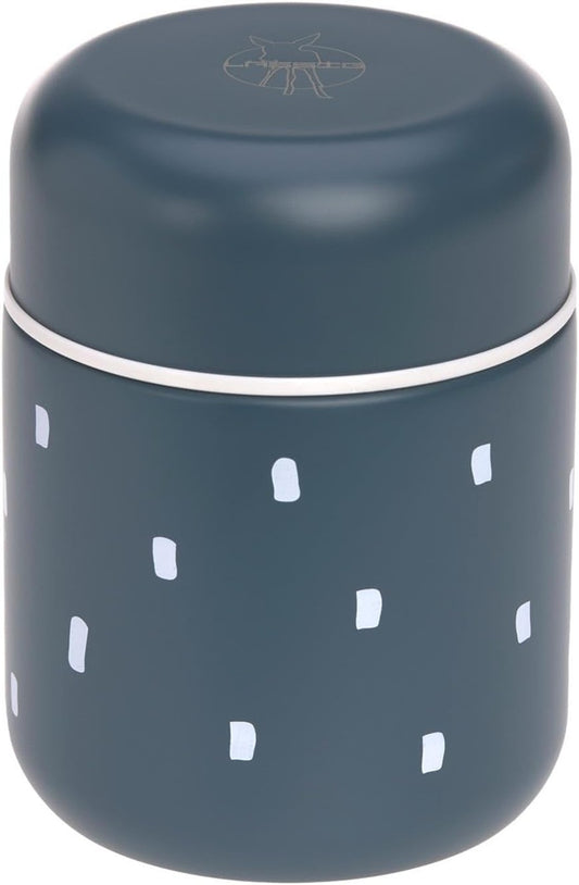LASSIG Food Jar Happy Prints RVS LUNCHTHERMOS 350 ml