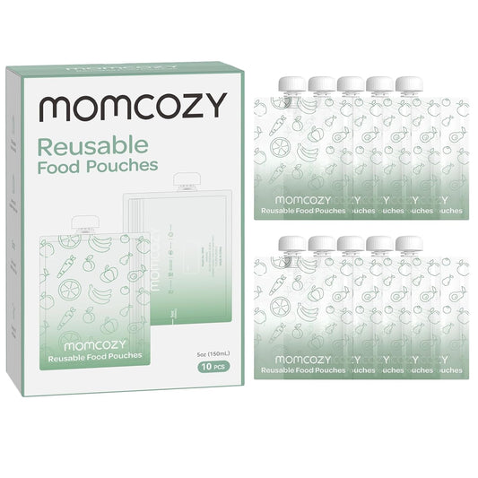 MOMCOZY saszetki tubki na przeciery musy 10szt 200ml