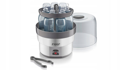 REER VapoMax PARNÝ STERILIZÁTOR na 6 fliaš + kliešte