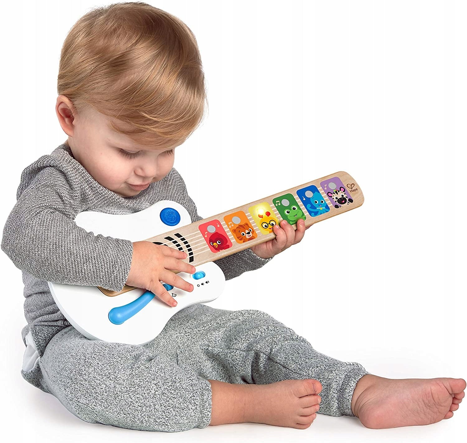 BABY EINSTEIN Hape Magic Touch dotykowa gitara elektryczna 41,6 cm – zdjęcie produktu 3