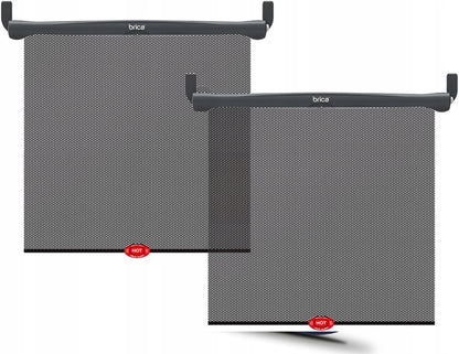 MUNCHKIN Bricasun blinds 2 piecescolour blackwidth 43.18 cm, length 35.56 cmmaterial plasticfree of harmful