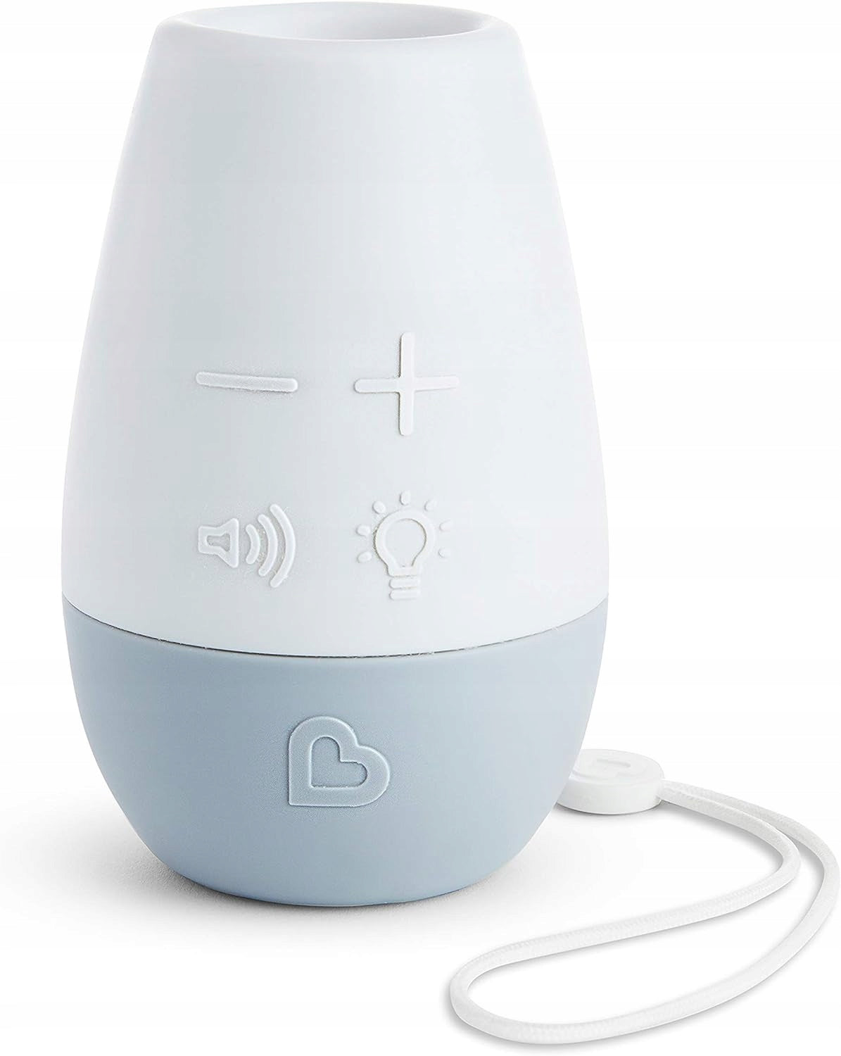 MUNCHKIN Shhh draagbare LED-nachtlamp met 3 geluiden