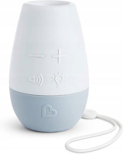 MUNCHKIN Shhh draagbare LED-nachtlamp met 3 geluiden