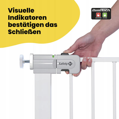 SAFETY 1ST Flat Step barrera de seguridad para escaleras, instalación sin taladrar