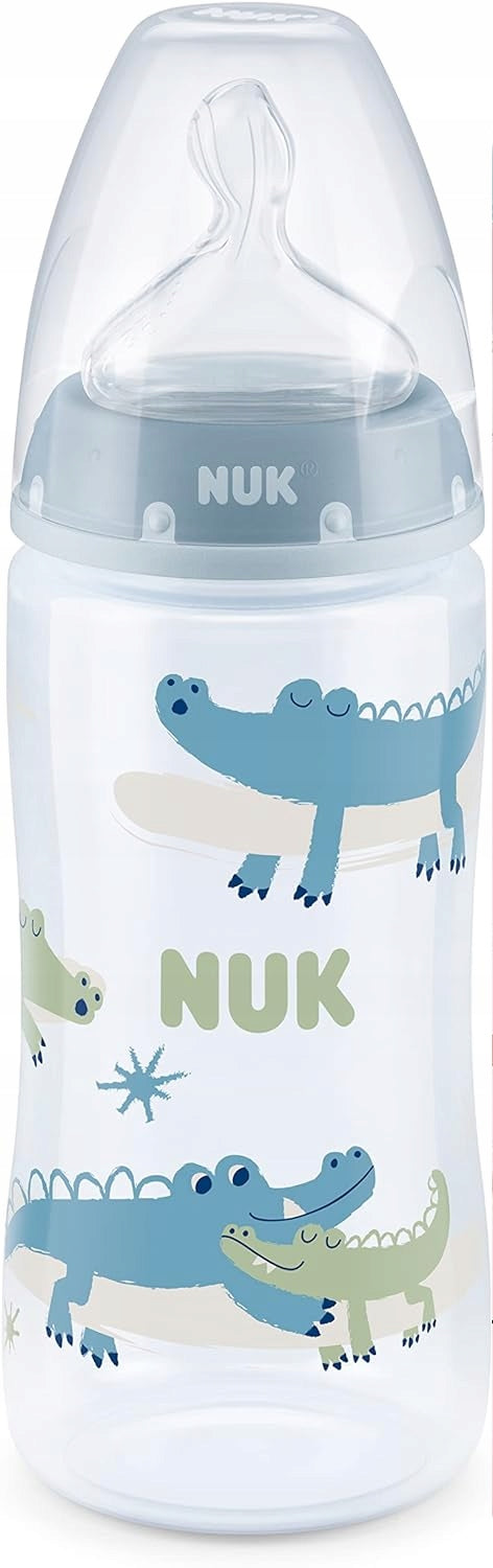 NUK First Choice+ 0-6 m BUTELKA 300 ml wskaźnik temperatury